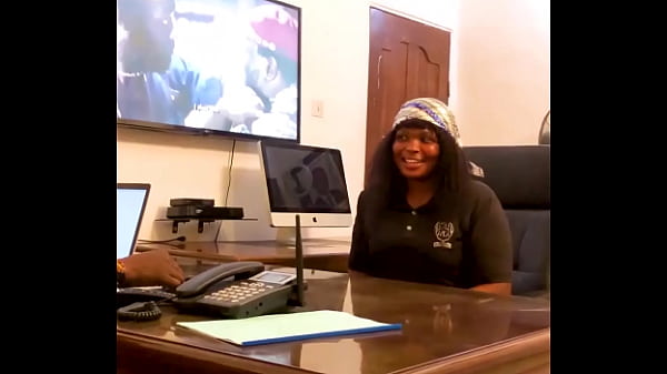 Leaked video of a job agent fucking a teacher applicant in his office before giving her job, watch as she squirts all over the desk (Watch full video on RED)