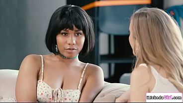 Ebony Jenna Foxx gives it a try making out with her lesbian bff Karla Kush. No strings attached, just purely for pleasure as they lick each other