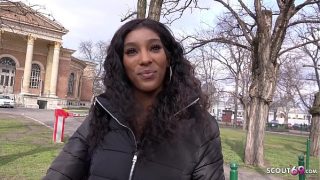 GERMAN SCOUT – SLIM AFRICAN TEEN ASIA RAE TALK TO NO CONDOM FUCK