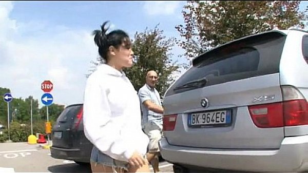 Monster white Cock for a young prostitute