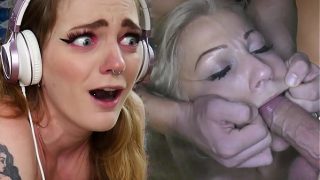 British Big Titted Porn Commentator Carly Rae Summers Reacts to GERMAN SLUT ABY ACTION FUCKED SILLY IN BLEACHED RAW PORN SHOOTING
