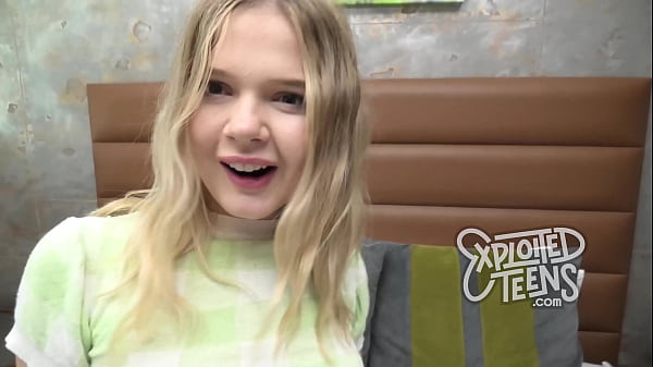 This blonde teen cocksucker stars in this casting porn