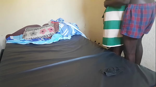 Best riding big black cock and doggystyle fucking African teen