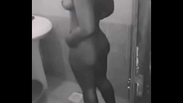 Kenyan “Socialite” Nicky Batate Taking a shower